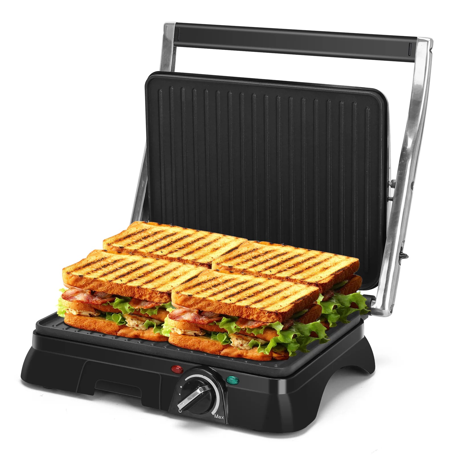 Sandwich Press Grill - Sandwicheras และ Panini Electric Grill Grill