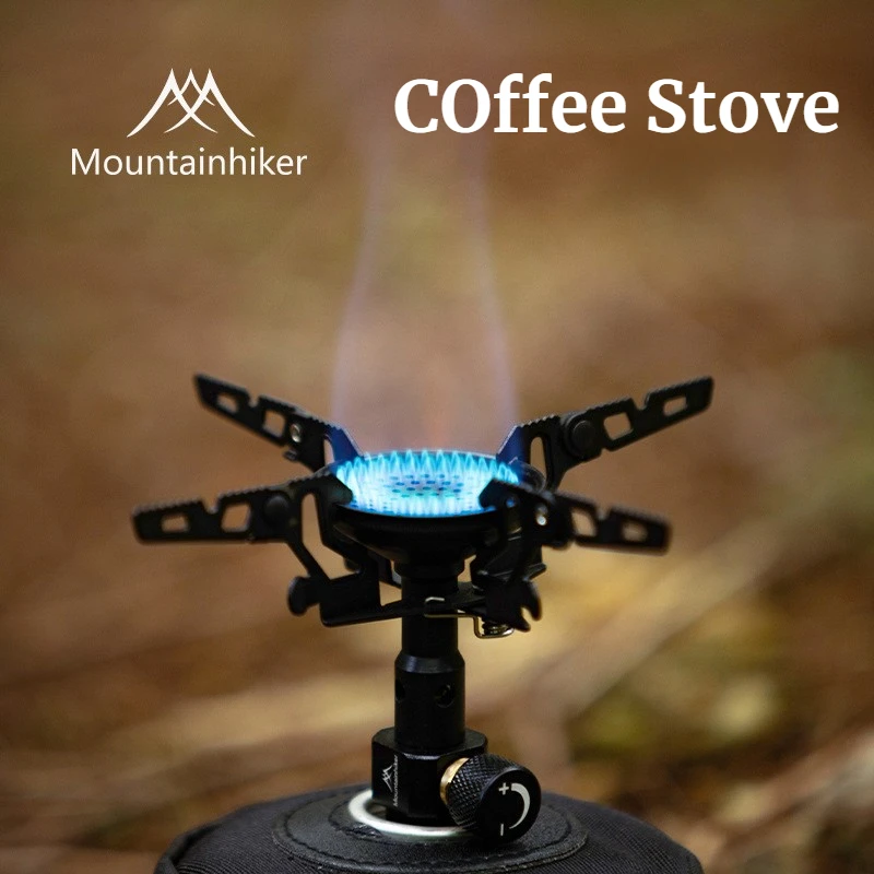 Kitchen Appliances Gas Stove - MOUNTAINHIKER เตาแก๊สกำลังสูง 3300W สำหรับกิจกรรมกลางแจ้ง เตาแก๊สสีดำสำหรับตั้งแคมป์ เตาแก๊สพกพาสำหรับทำอาหารปิกนิก