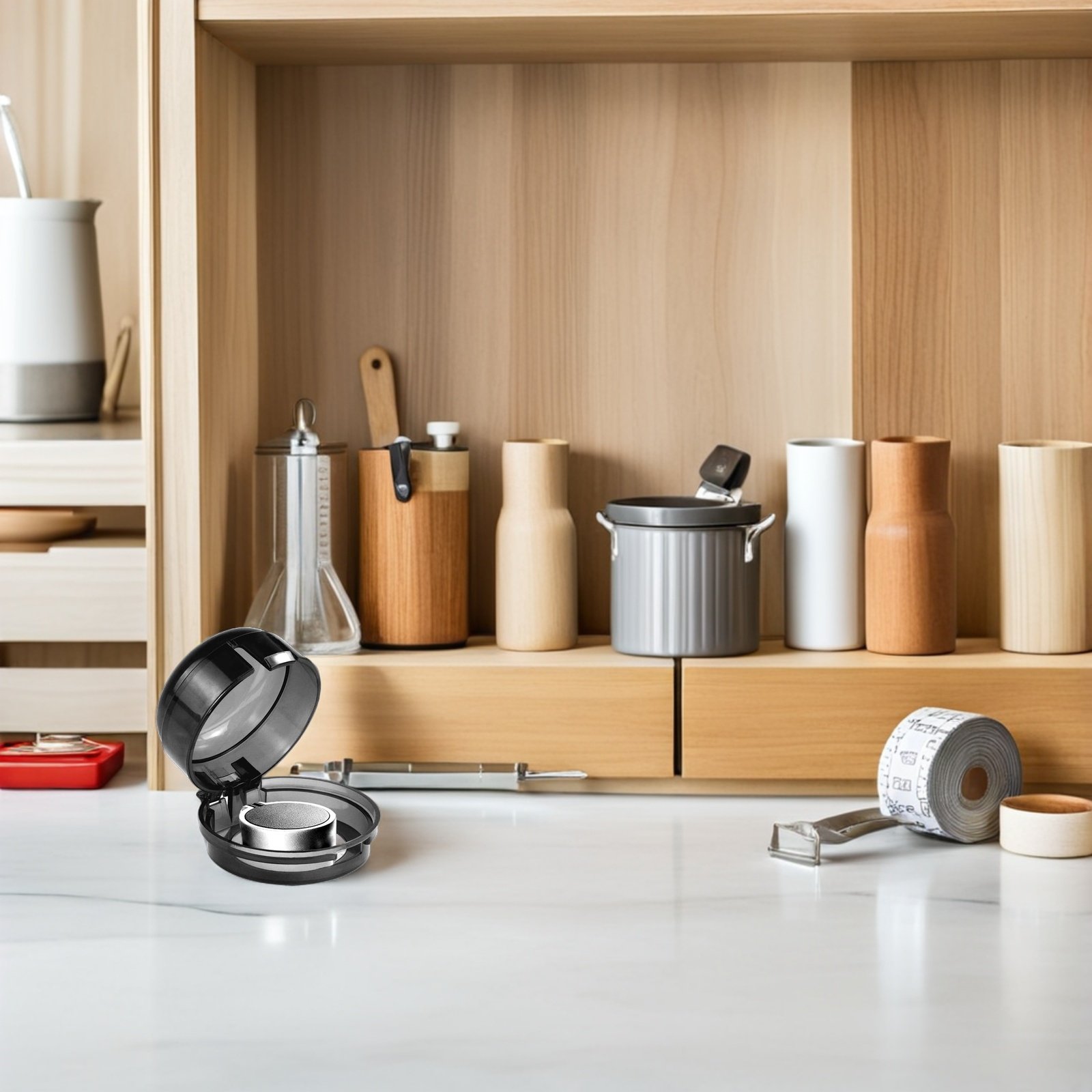 Kitchen Appliances Gas Stove - ฝาครอบป้องกันเด็ก 6 ชิ้น สำหรับป้องกันเตาแก๊ส ป้องกันเด็กเปิดเตา ฝาครอบป้องกันปุ่มเตาแก๊สเพื่อความปลอดภัยของเด็ก