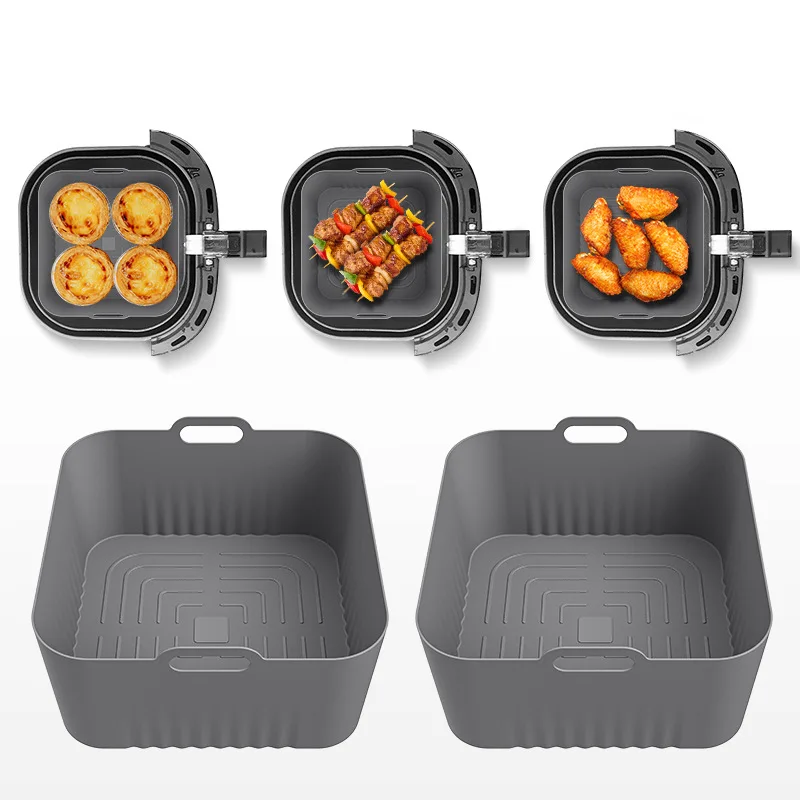 แม่พิมพ์ซิลิโคนสำหรับหม้อทอดไร - Air Fryer 5L Digital บทวิจารณ์และราคา