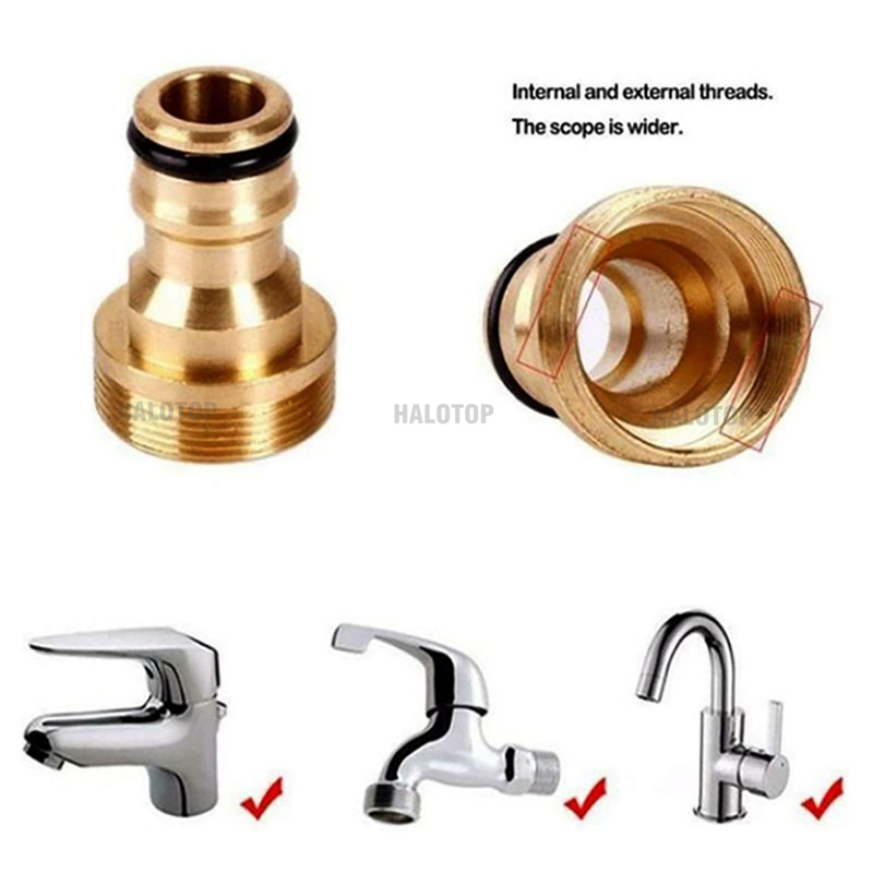 อะแดปเตอร์ก๊อกน้ำประปาทองเหลือ - Kitchen Appliances Design บทวิจารณ์และราคา