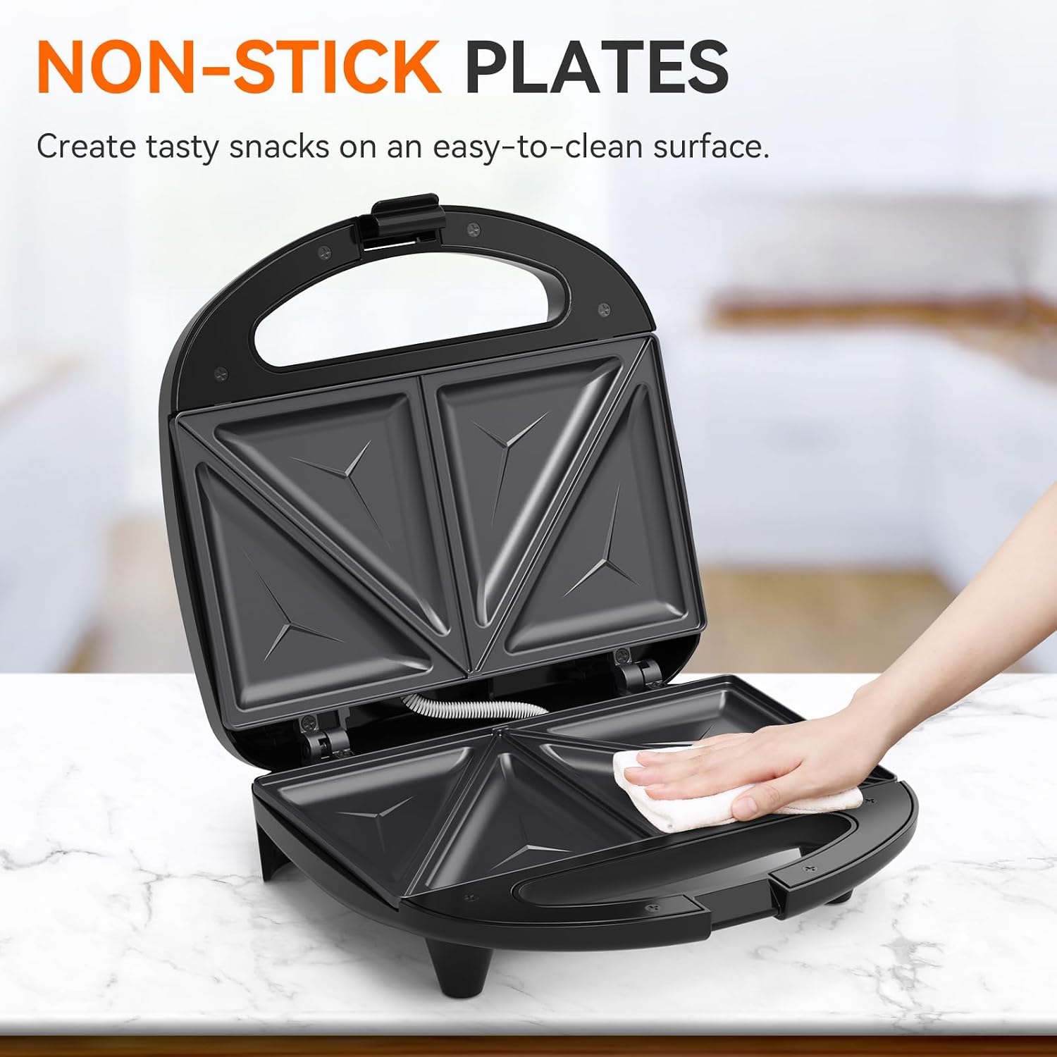 เครื่องทำแซนด์วิช, เครื่องทำชี - Sandwich Press Grill บทวิจารณ์และราคา