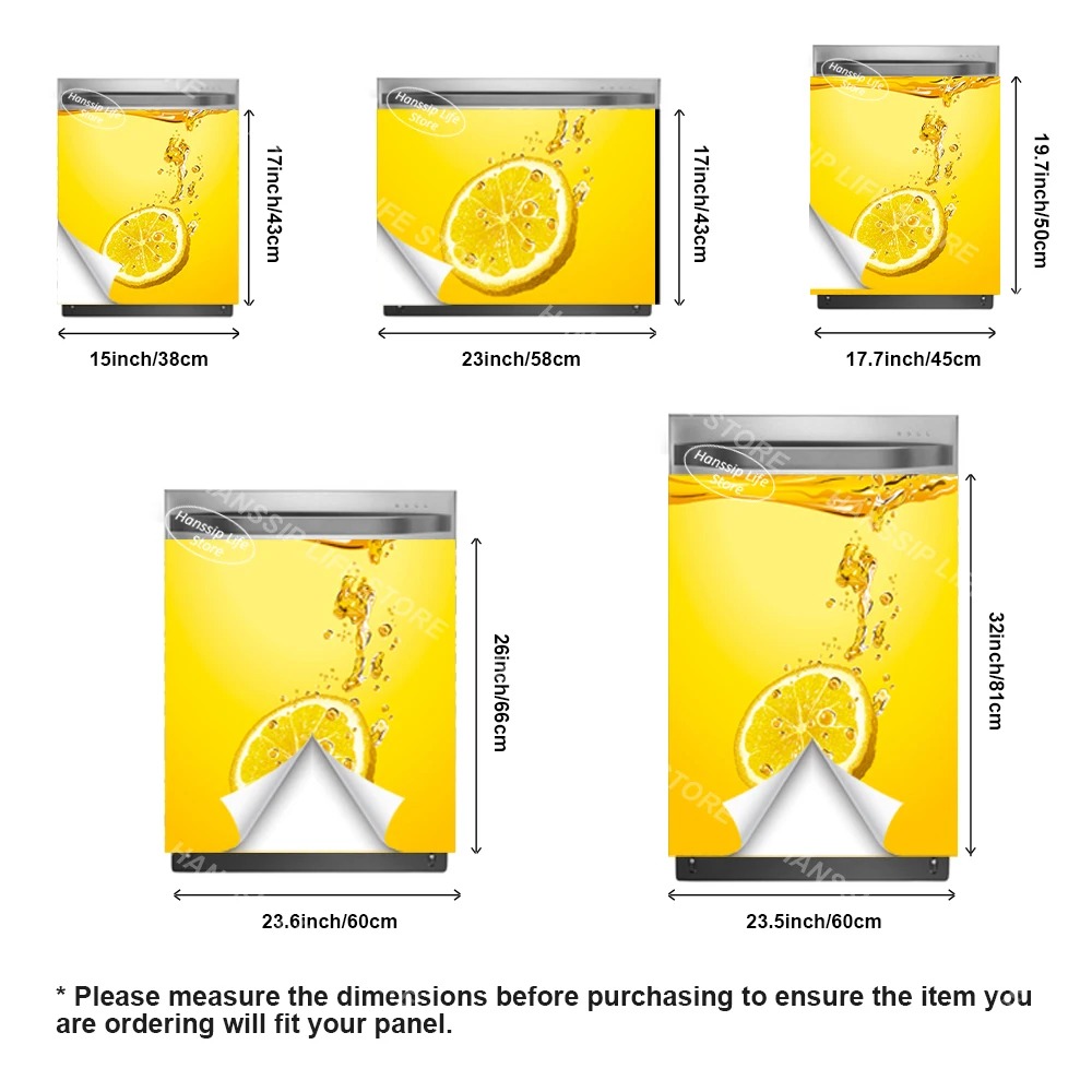 สติกเกอร์เครื่องล้างจานลายดอกบ - Kitchen Appliances Design บทวิจารณ์และราคา