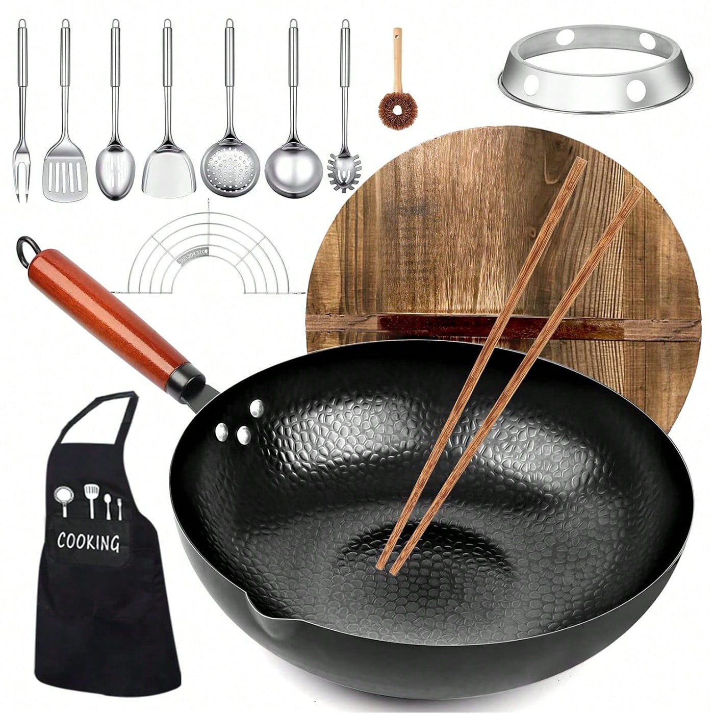 กระทะเหล็กกล้าคาร์บอนขนาด 12.6 - Wok Electric Flat บทวิจารณ์และราคา