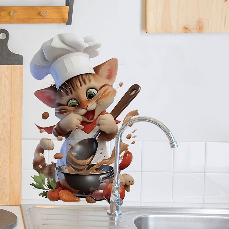 สติ๊กเกอร์ติดผนังลายการ์ตูนหนู - Kitchen Appliances Design บทวิจารณ์และราคา