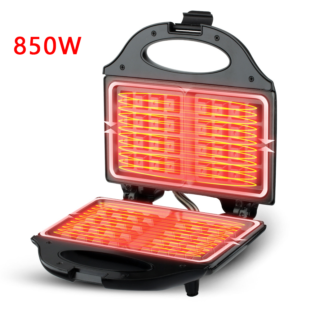 เครื่องทำวาฟเฟิลไฟฟ้าแบบมืออาช - Sandwich Press Grill บทวิจารณ์และราคา