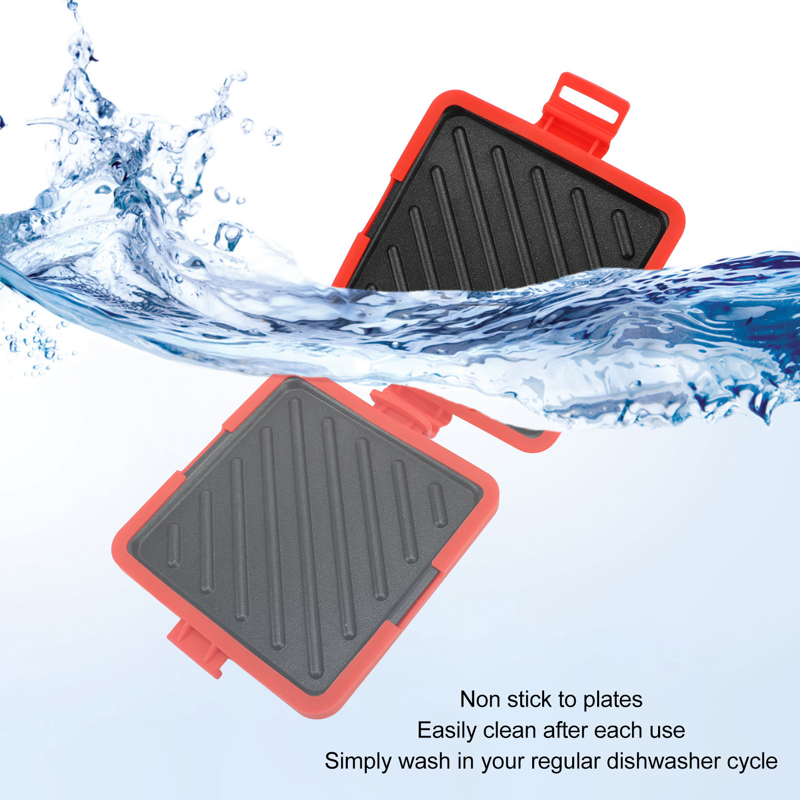 เครื่องทำขนมปังปิ้งในไมโครเวฟ  - Sandwich Press Grill บทวิจารณ์และราคา