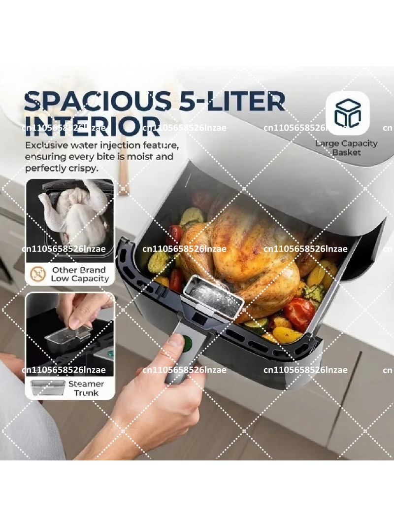 หม้อทอดไร้น้ำมันดิจิตอล 5 ลิตร - Air Fryer 5L Digital บทวิจารณ์และราคา