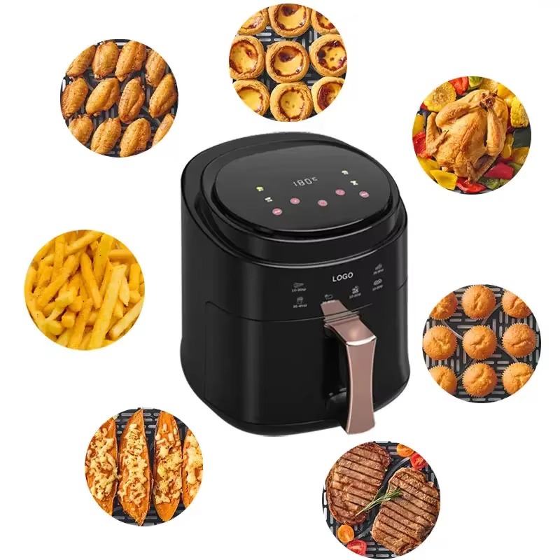 หม้อทอดไร้น้ำมันดิจิตอล 2800 ว - Air Fryer 5L Digital บทวิจารณ์และราคา