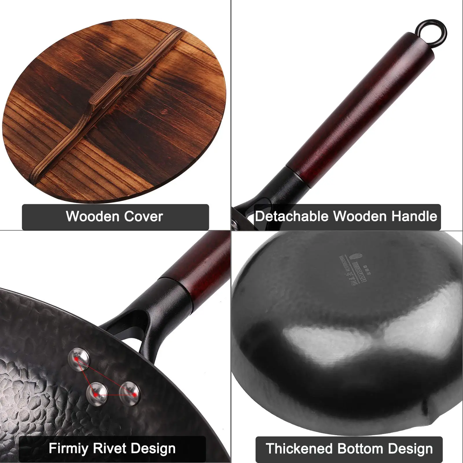 กระทะเหล็กกล้าคาร์บอน กระทะและ - Wok Electric Flat บทวิจารณ์และราคา