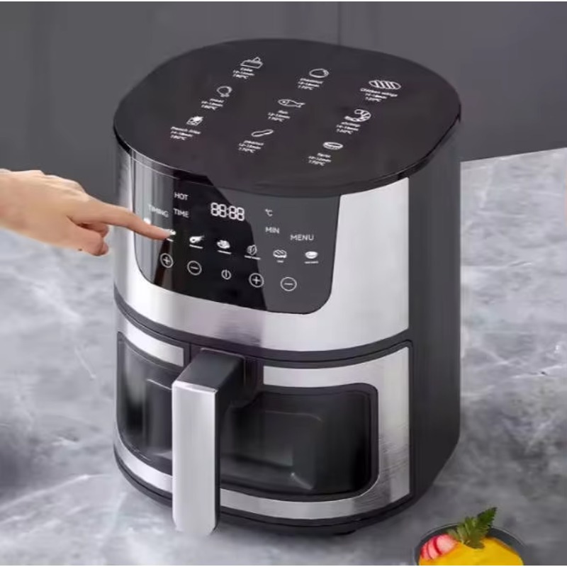 หม้อทอดไร้น้ำมันไฟฟ้าขนาด 5 ลิ - Air Fryer 5L Digital บทวิจารณ์และราคา