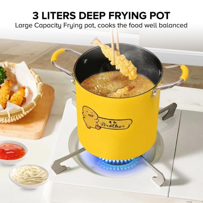 หม้อทอดแบบลึก 2/3 ลิตร สแตนเลส - Kitchen Appliances In Japanese บทวิจารณ์และราคา