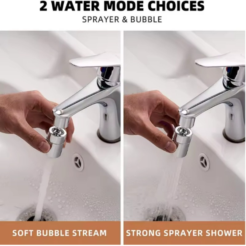 หัวก๊อกน้ำแบบสองฟังก์ชั่น ป้อง - Kitchen Appliances Design บทวิจารณ์และราคา