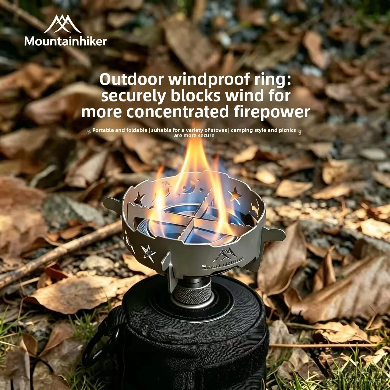 เตาแคมป์ปิ้งพร้อมวงแหวนกันลมที - Kitchen Appliances Gas Stove บทวิจารณ์และราคา