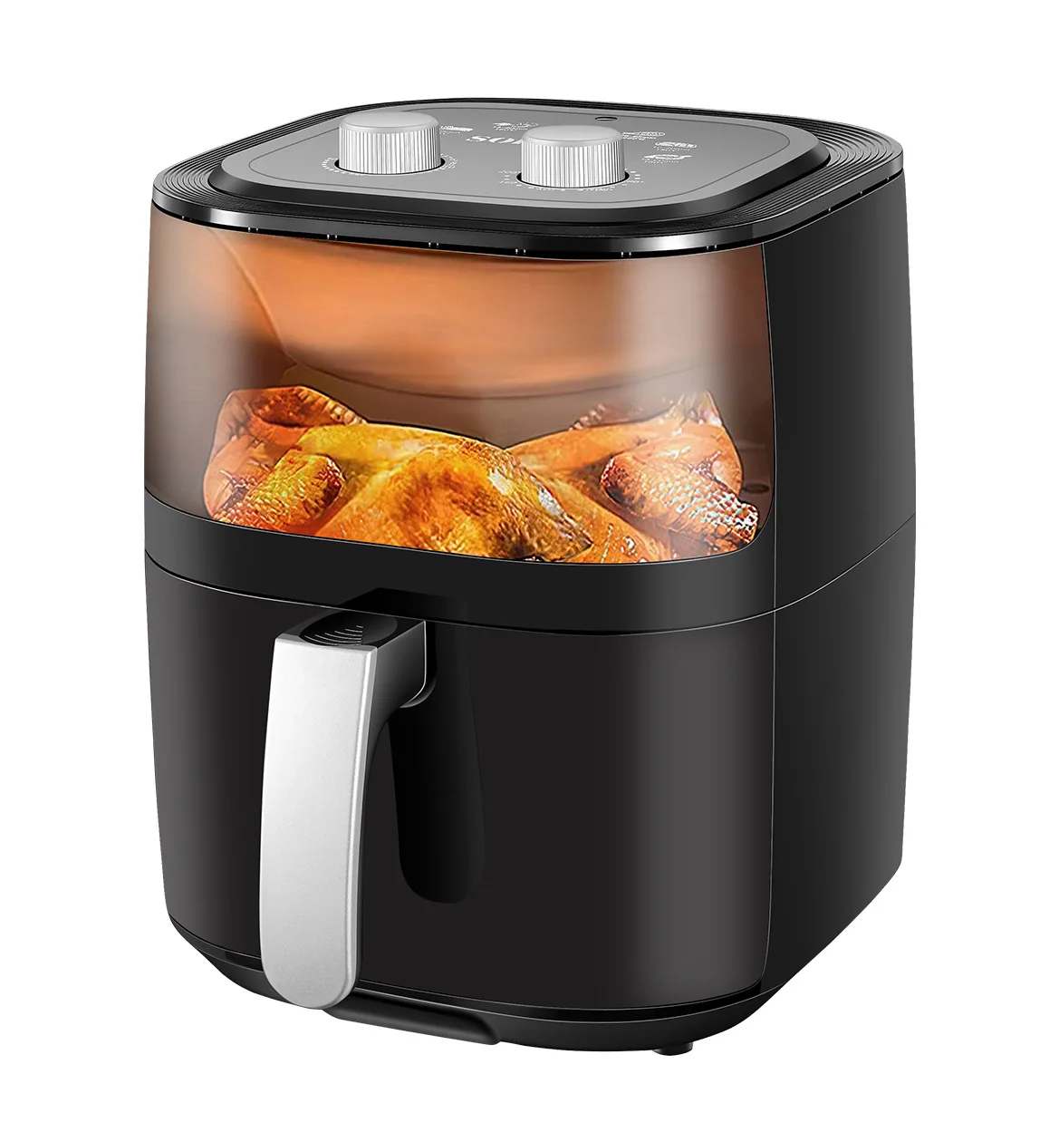 หม้อทอดไร้น้ำมัน Sokany 5 ลิตร - Air Fryer 5L Digital บทวิจารณ์และราคา