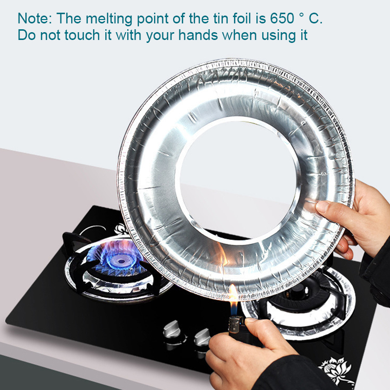 ที่คลุมฟอยล์อลูมิเนียมหนา10ชิ้ - Kitchen Appliances Gas Stove บทวิจารณ์และราคา